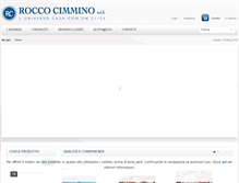 Tablet Screenshot of cimminorocco.com